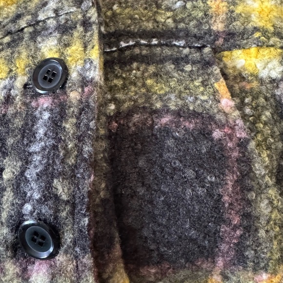 Cozy Plaid Hooded Teddy Jacket - Picture 3 of 4